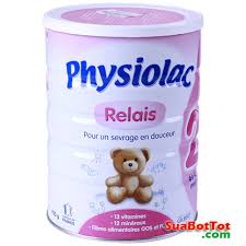 Sữa Physiolac số 2 900g (dành cho trẻ từ 6 – 12 tháng)